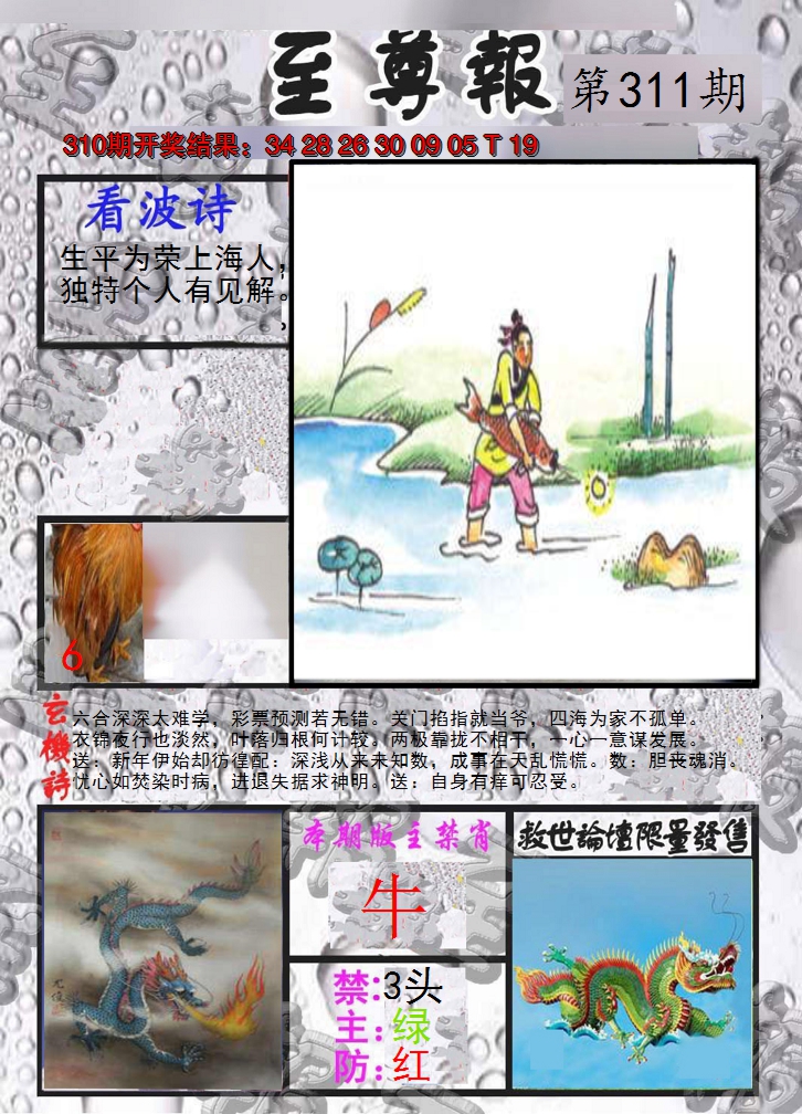 2024311期至尊报