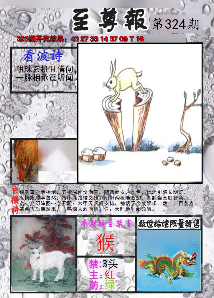 2024324期至尊报