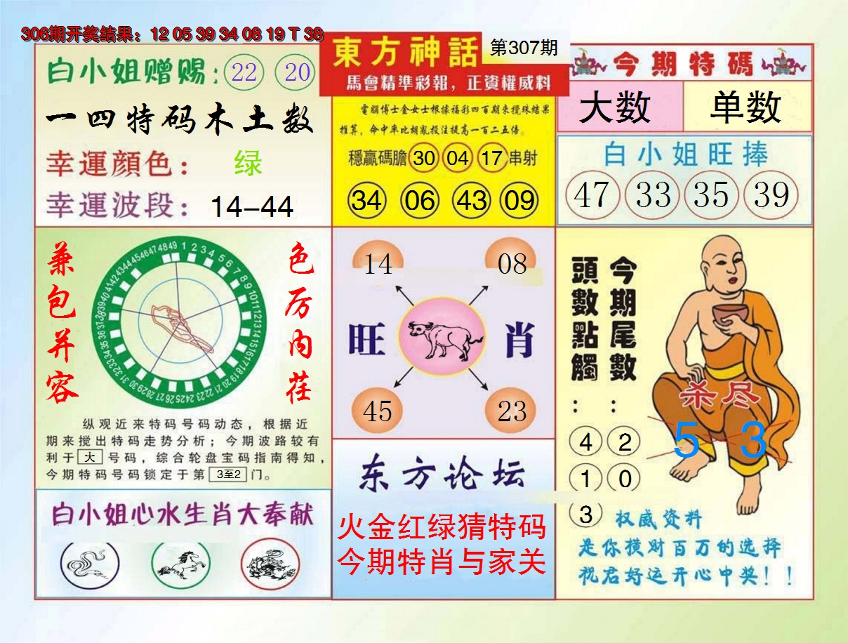2024307期东方神话