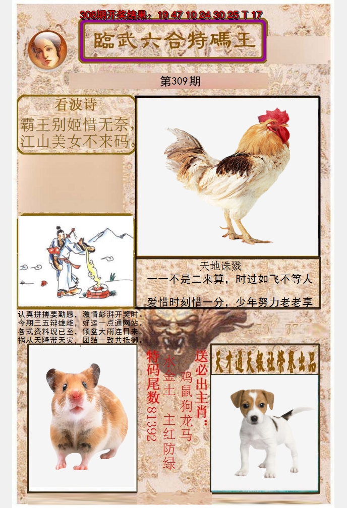 2024309期临武六合特码王