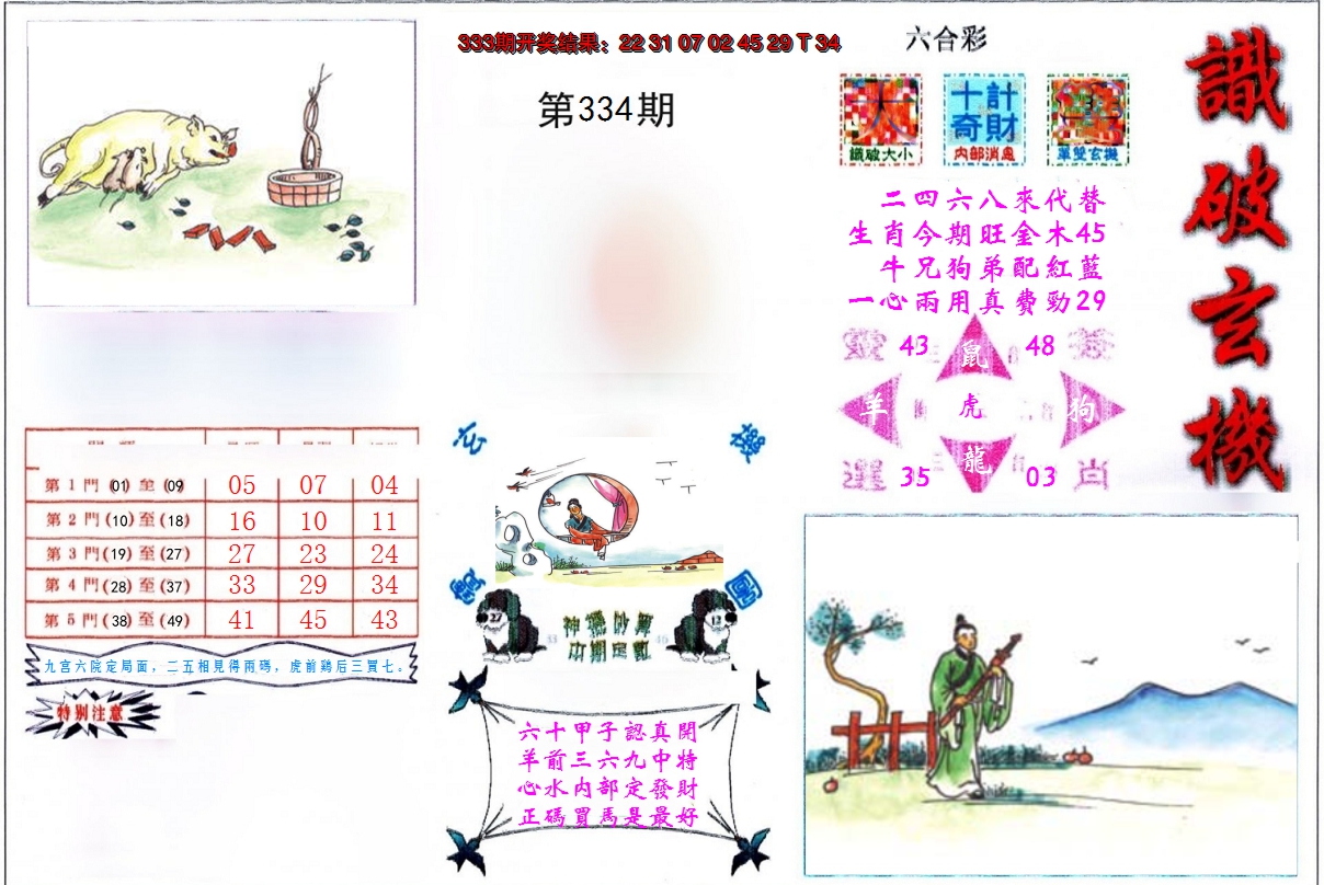 2024334期识破玄机