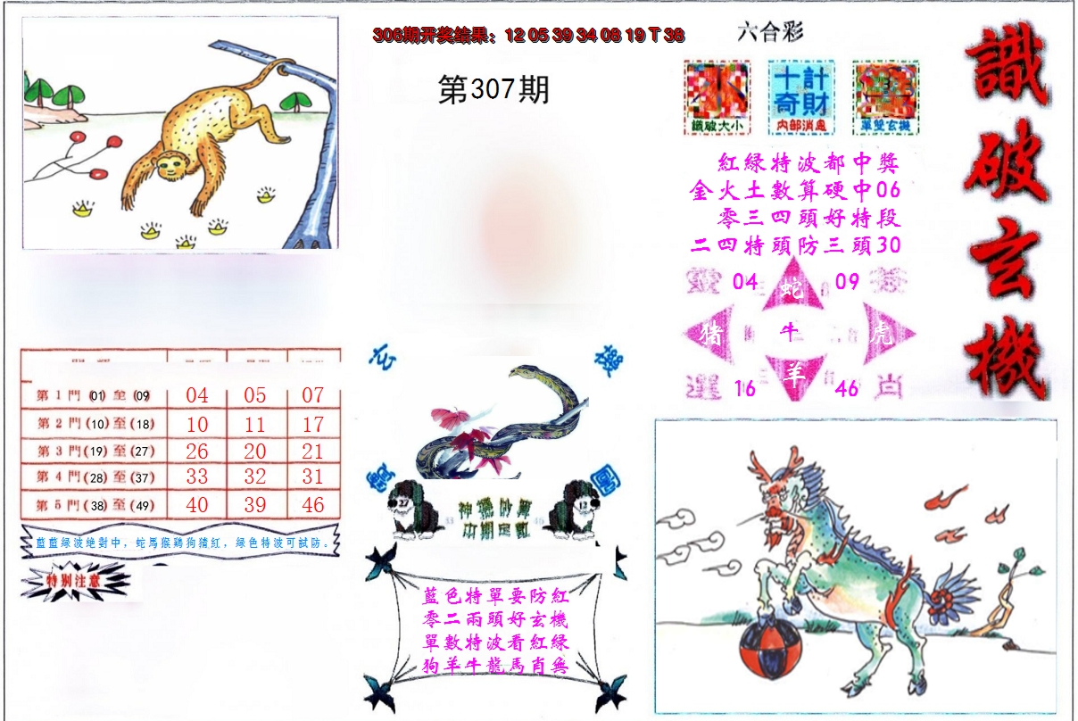 2024307期识破玄机