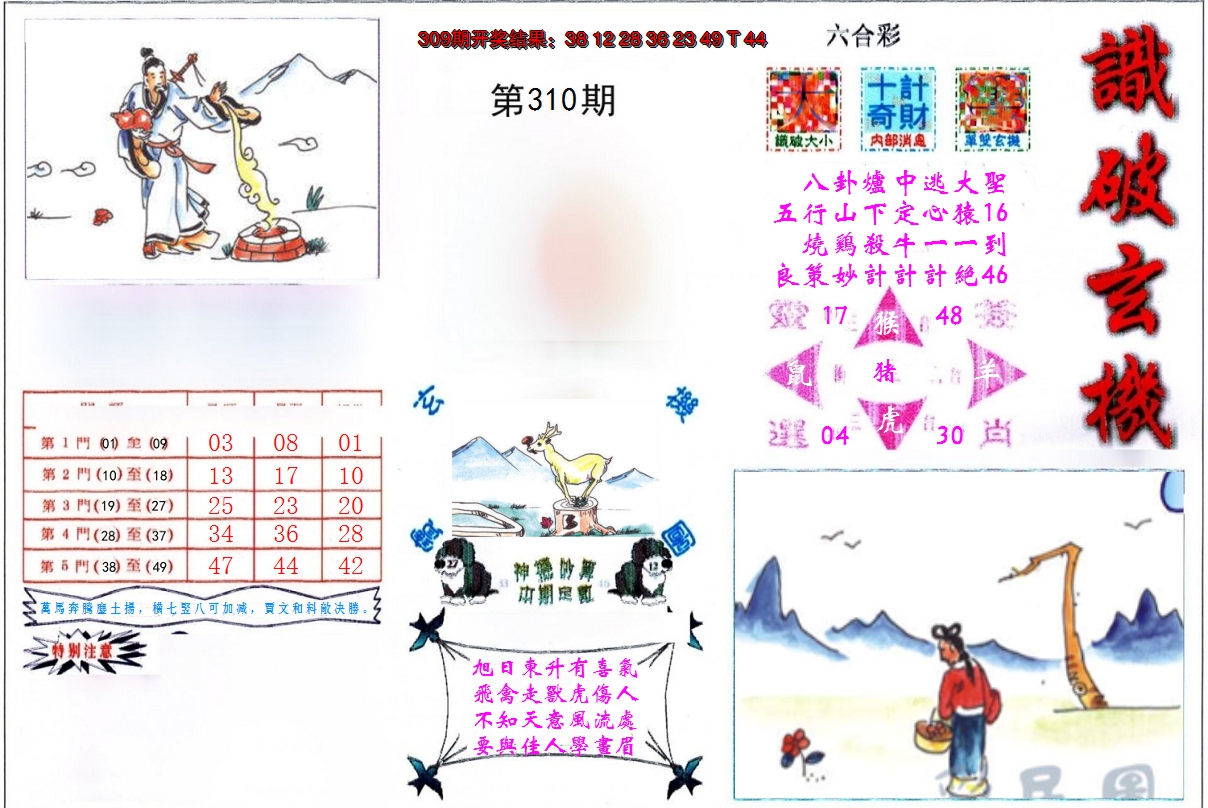 2024310期识破玄机