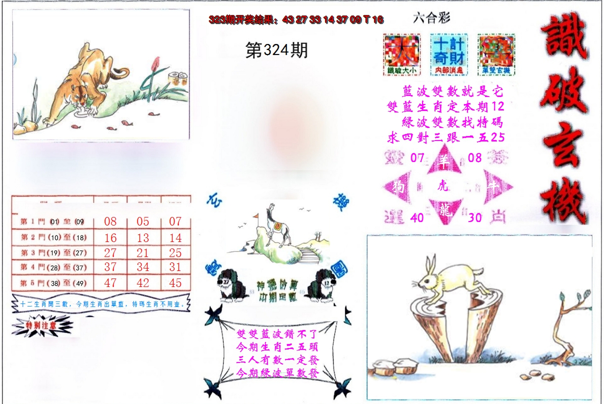 2024324期识破玄机