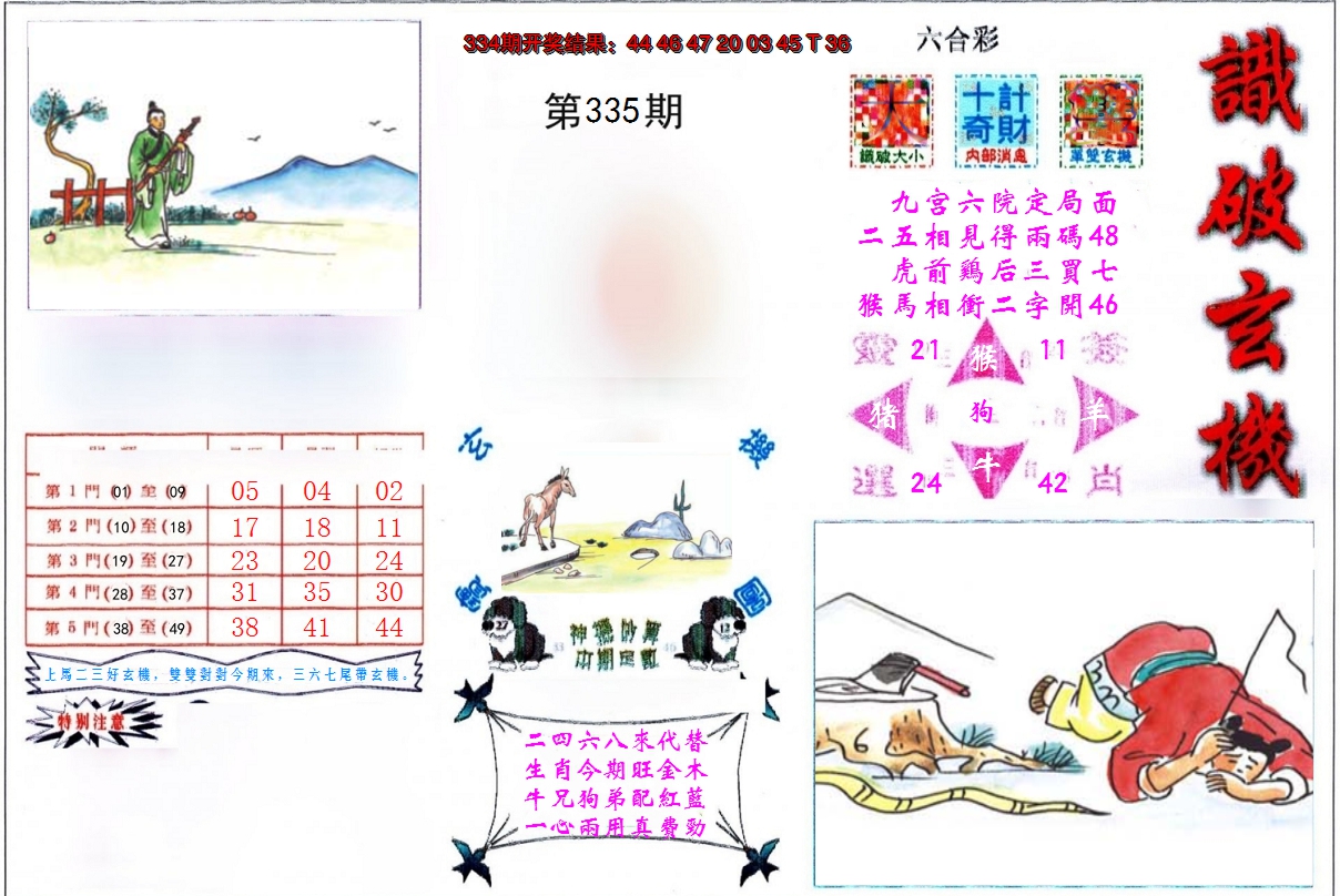 2024335期识破玄机
