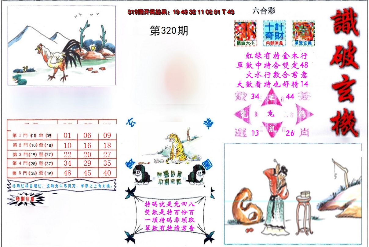 2024320期识破玄机