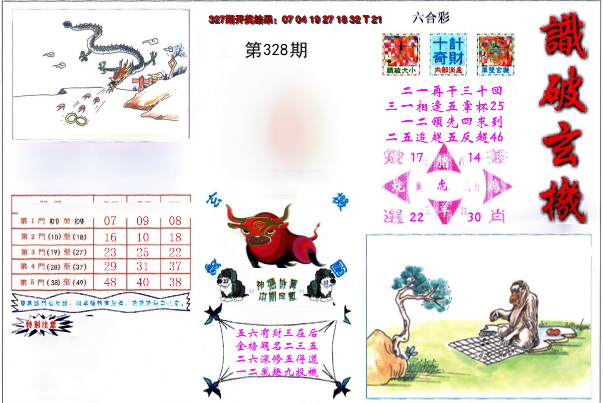 2024328期识破玄机