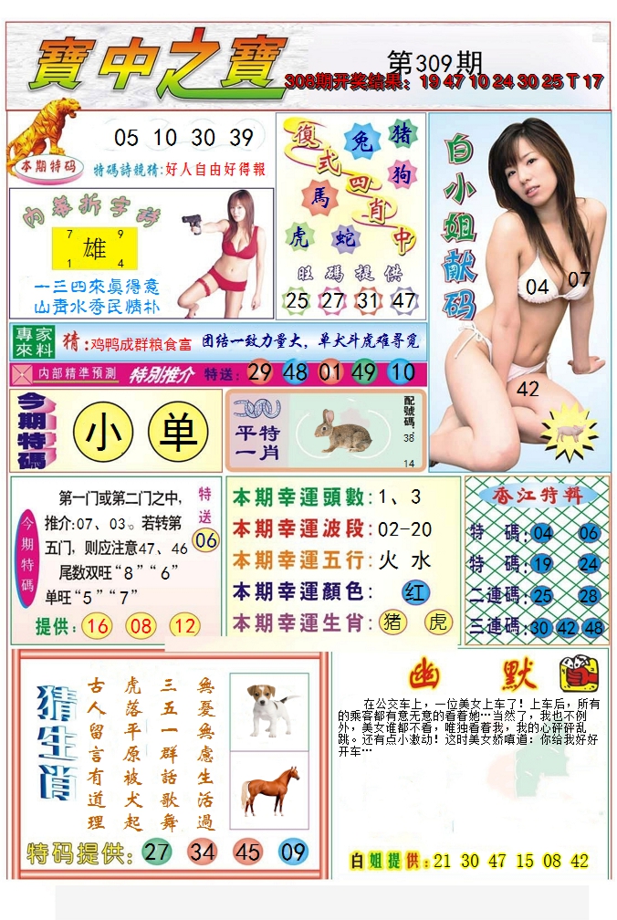2024309期宝中之宝