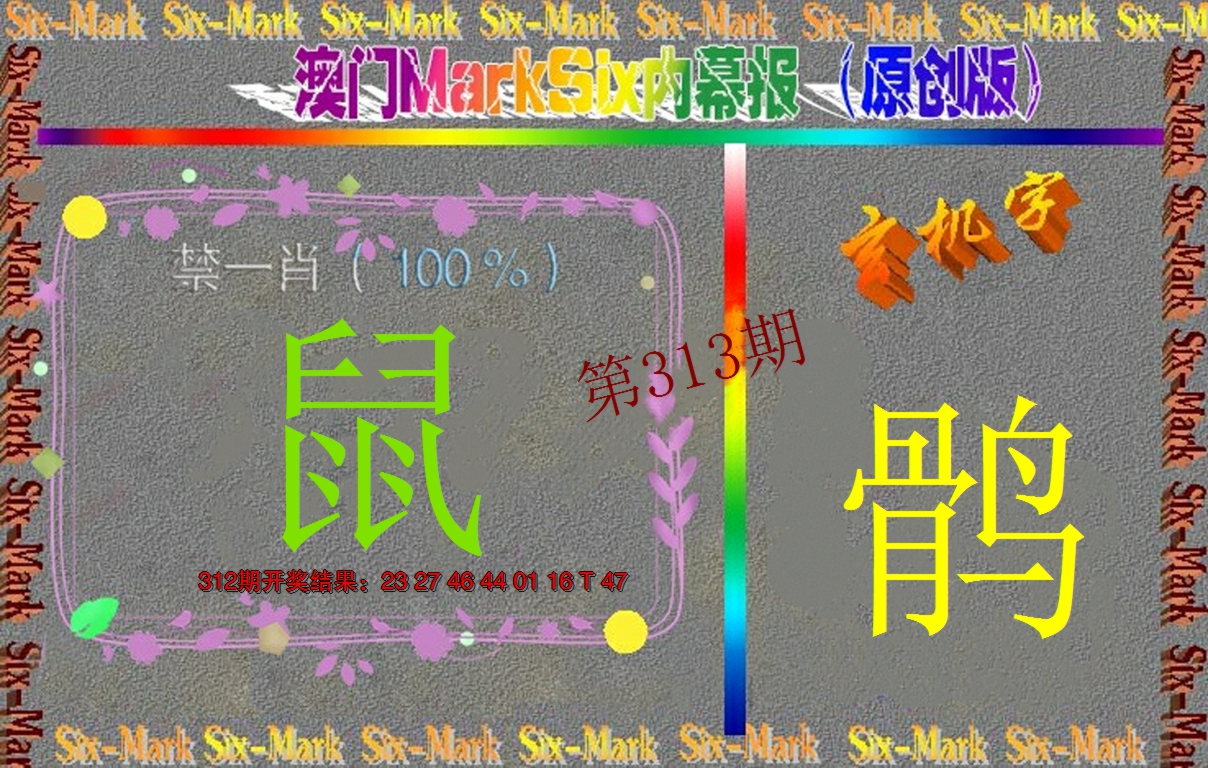 2024313期赛马会内幕报(原创版）