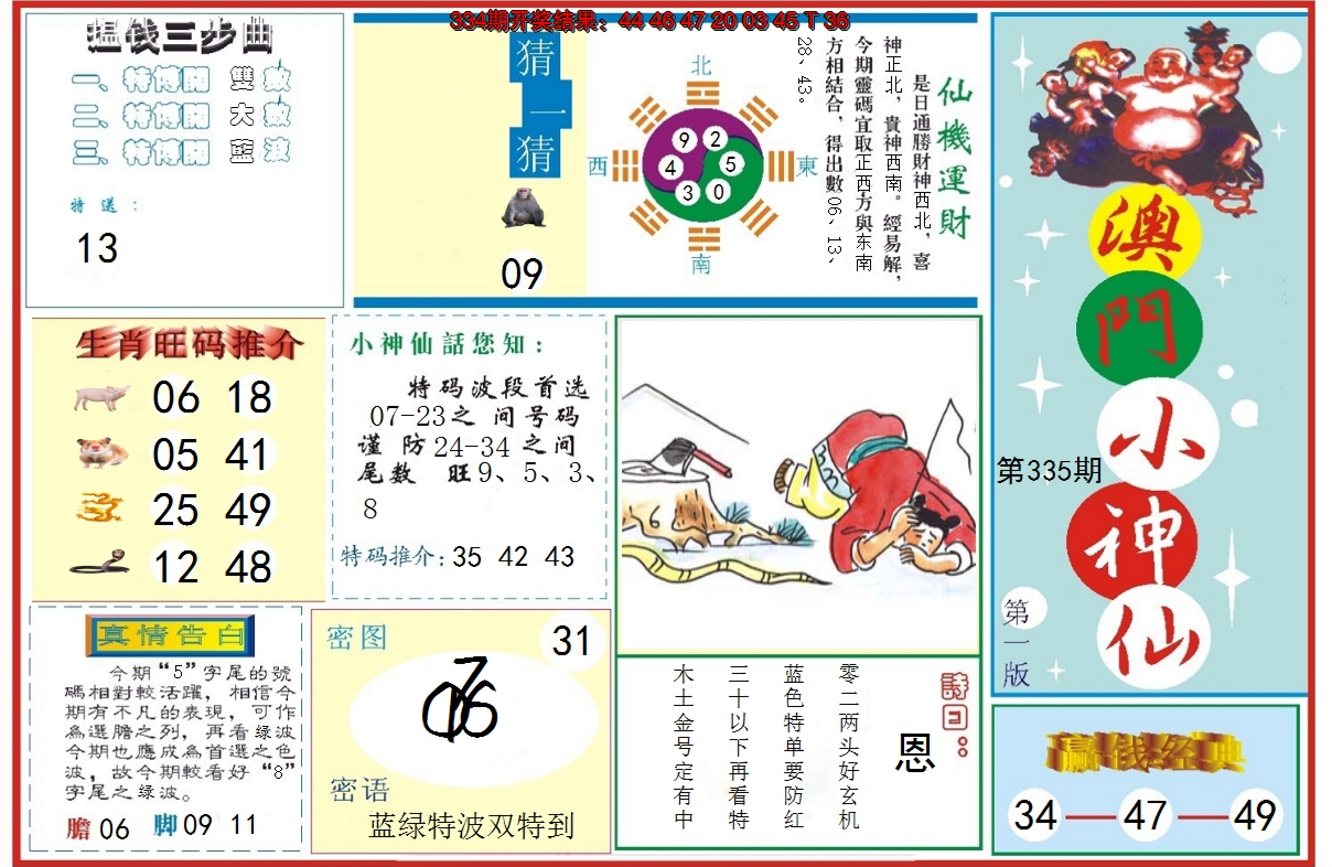 2024335期小神仙-1