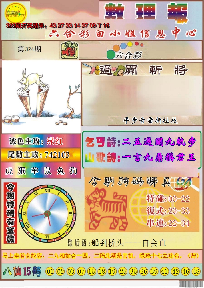2024324期九龙数理报