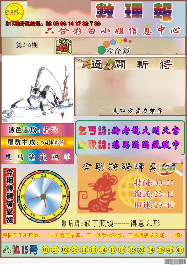 2024318期九龙数理报