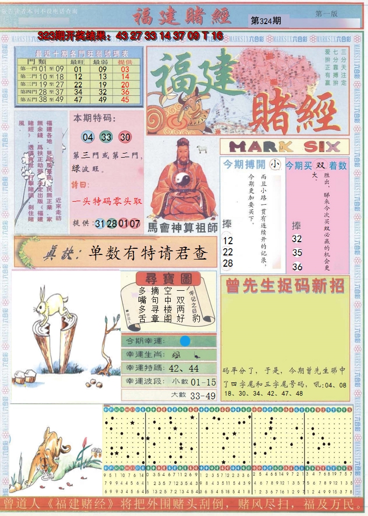 2024324期福建赌经A