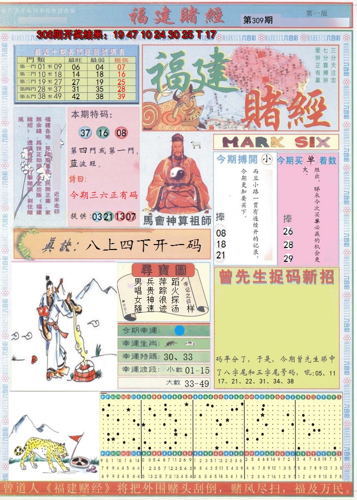 2024309期福建赌经A