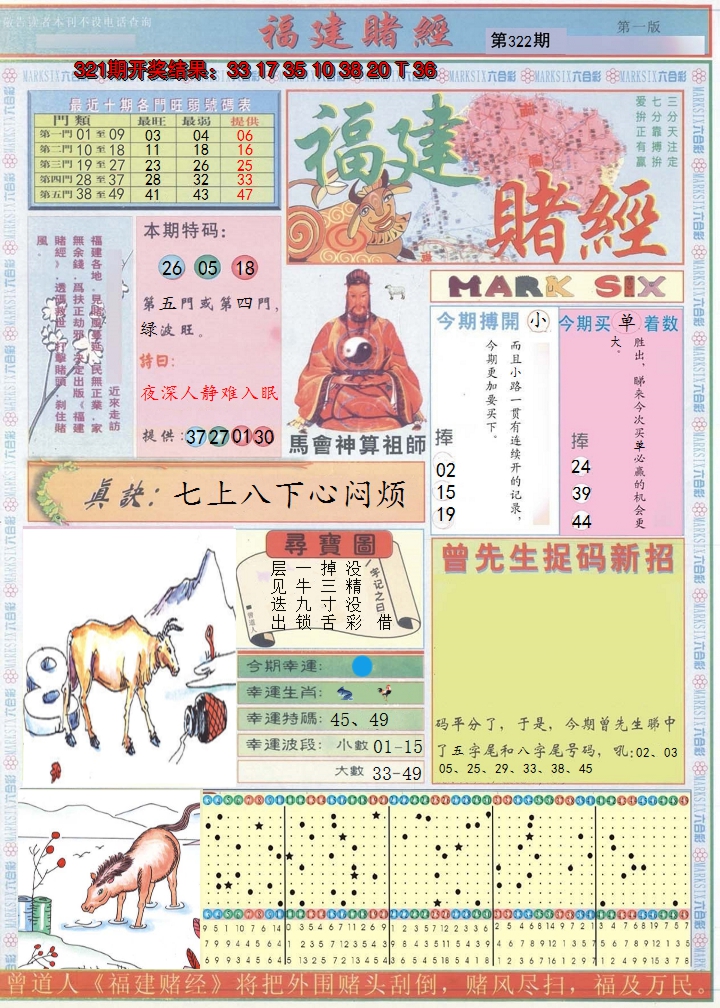 2024322期福建赌经A