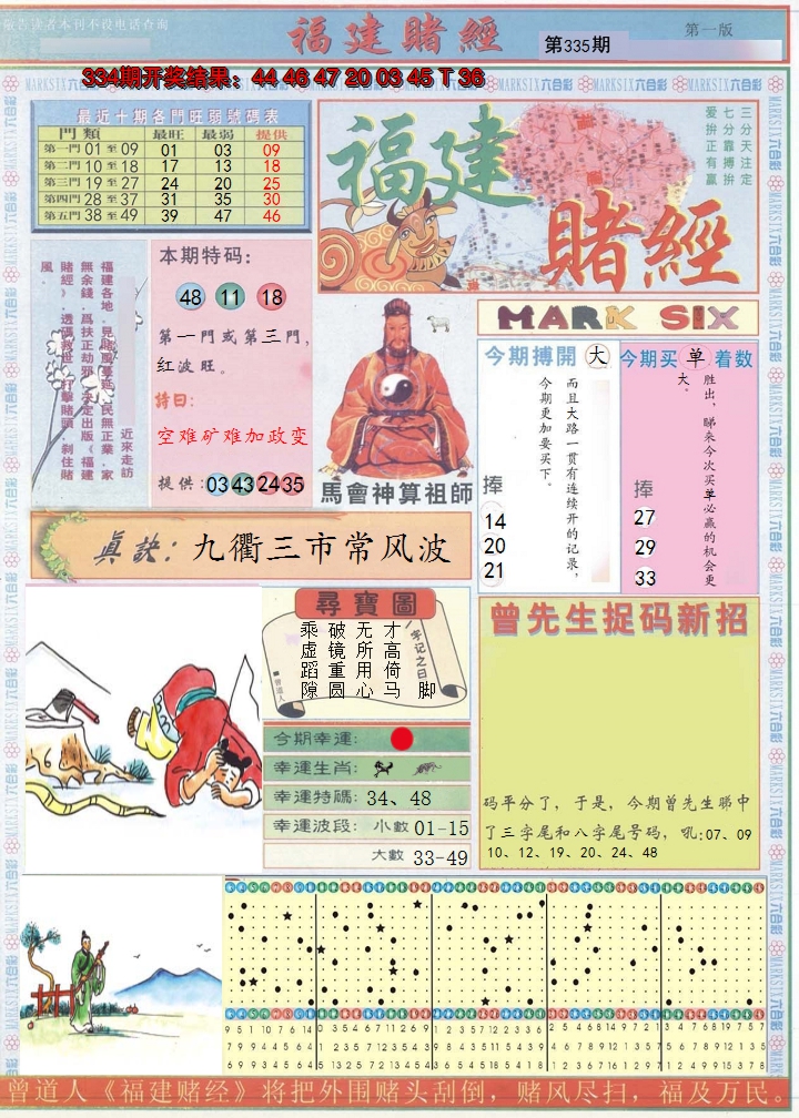 2024335期福建赌经A