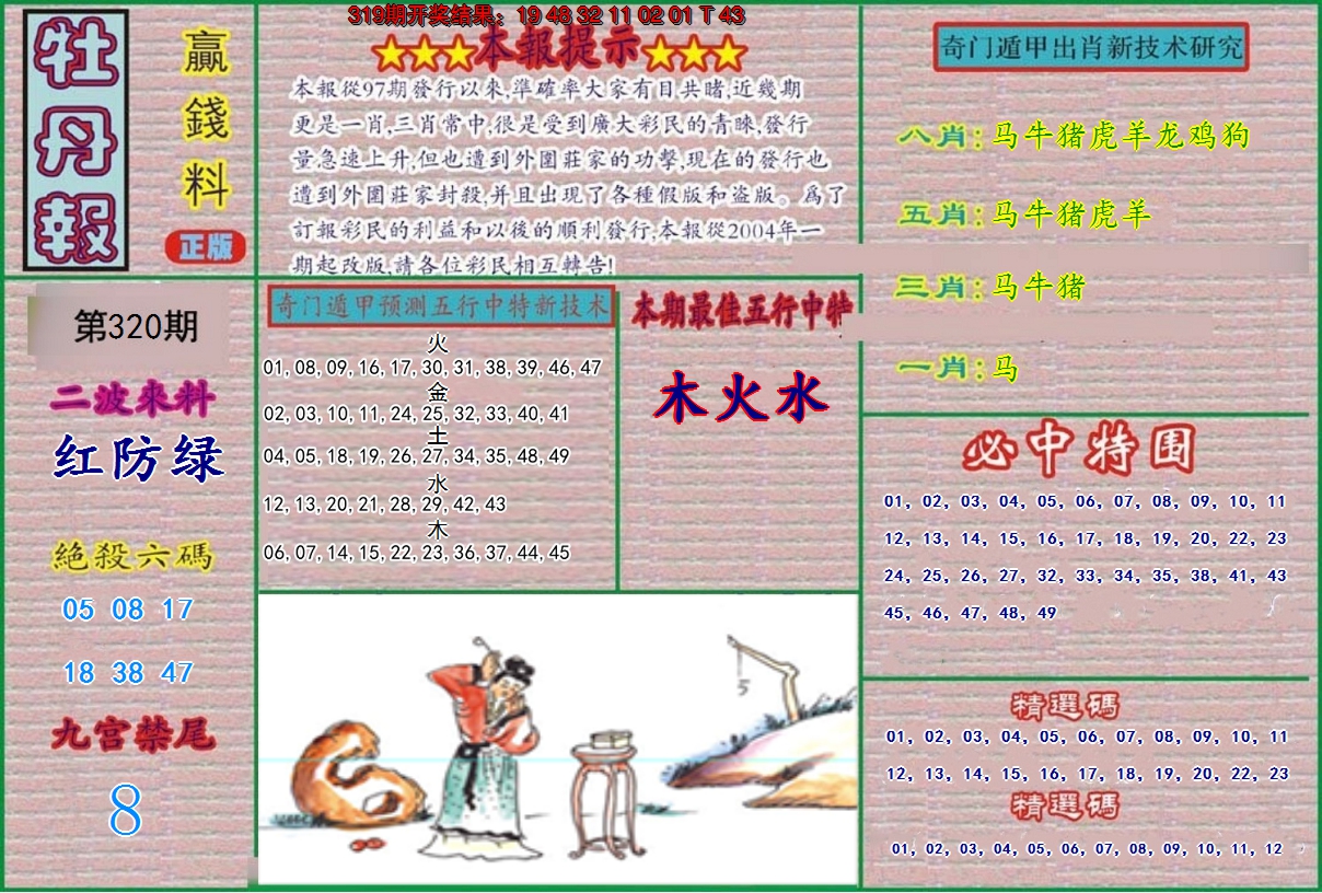 2024320期牡丹报