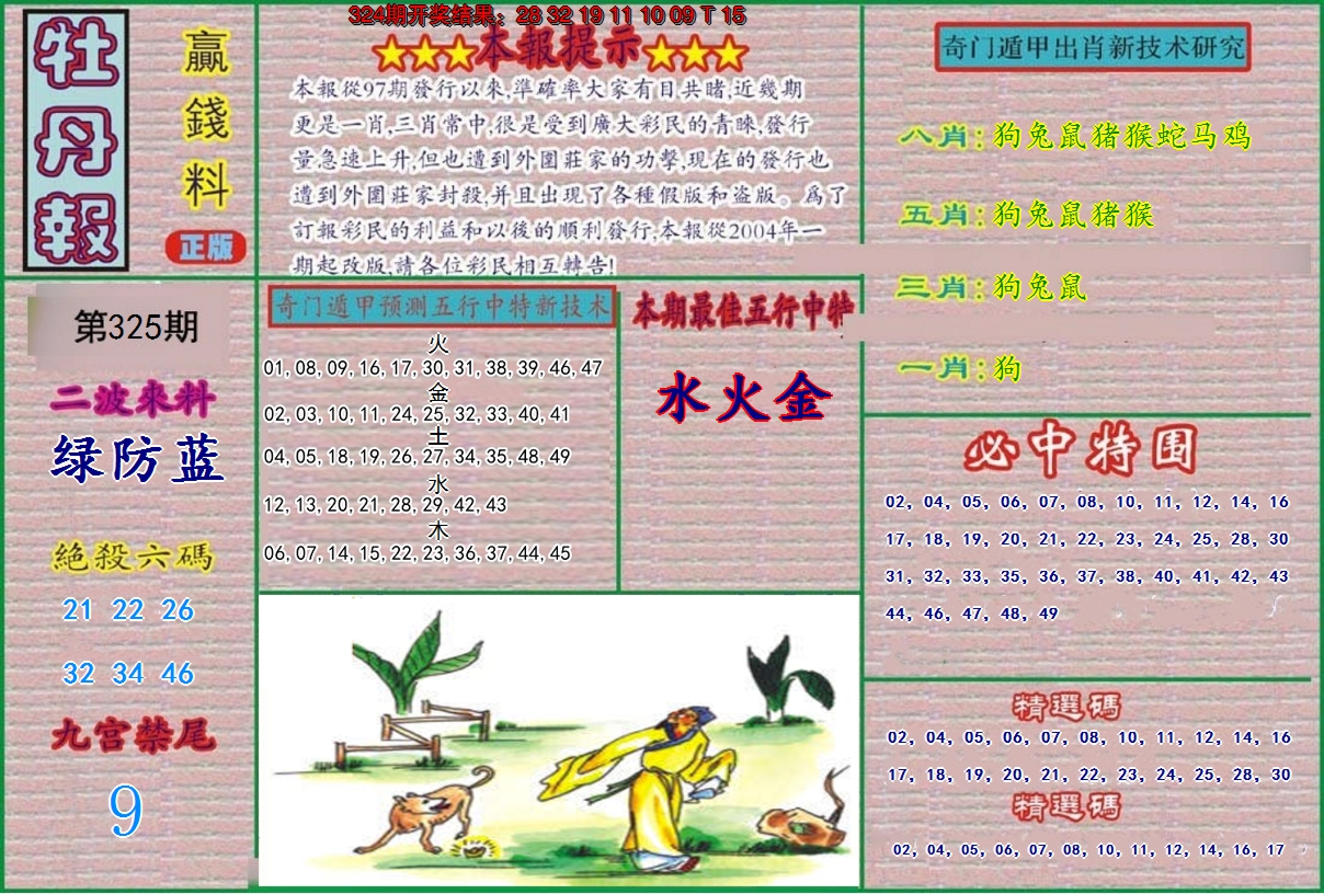 2024325期牡丹报