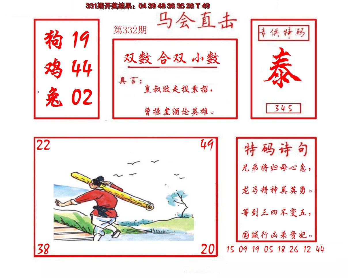 2024332期马会直击