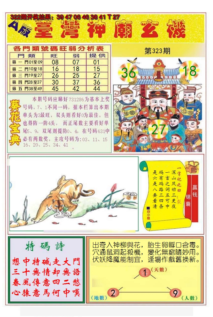 2024323期台湾神庙A