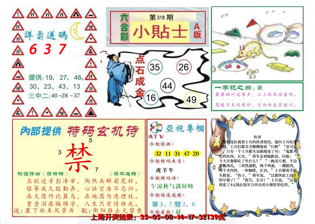 2024318期小贴士A