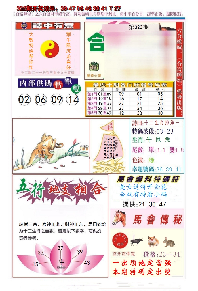2024323期合富辉煌