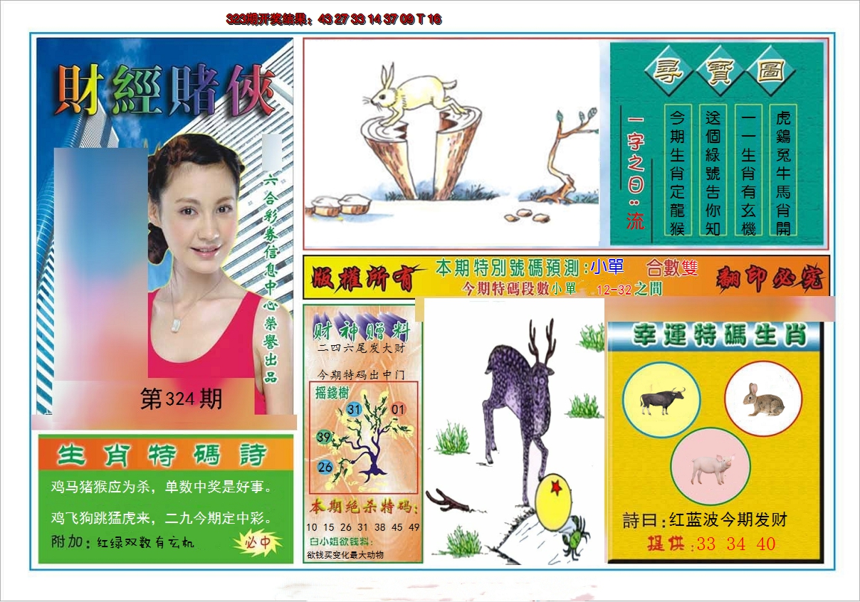 2024324期财经赌侠