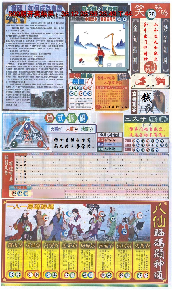 2024310期新报跑狗-1(正面)
