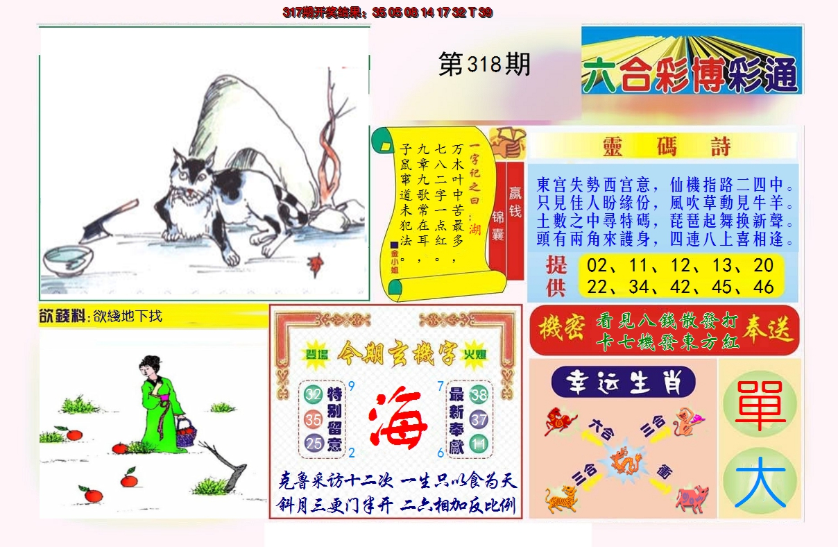 2024318期博彩通A