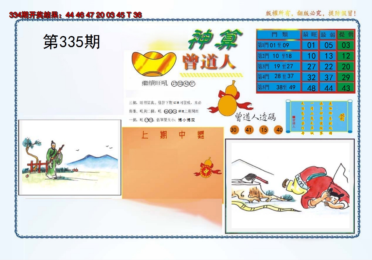 2024335期4-神算