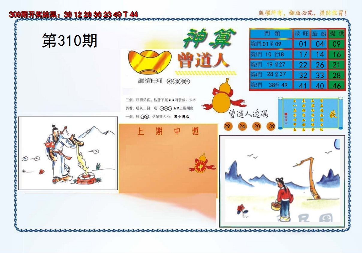 2024310期4-神算
