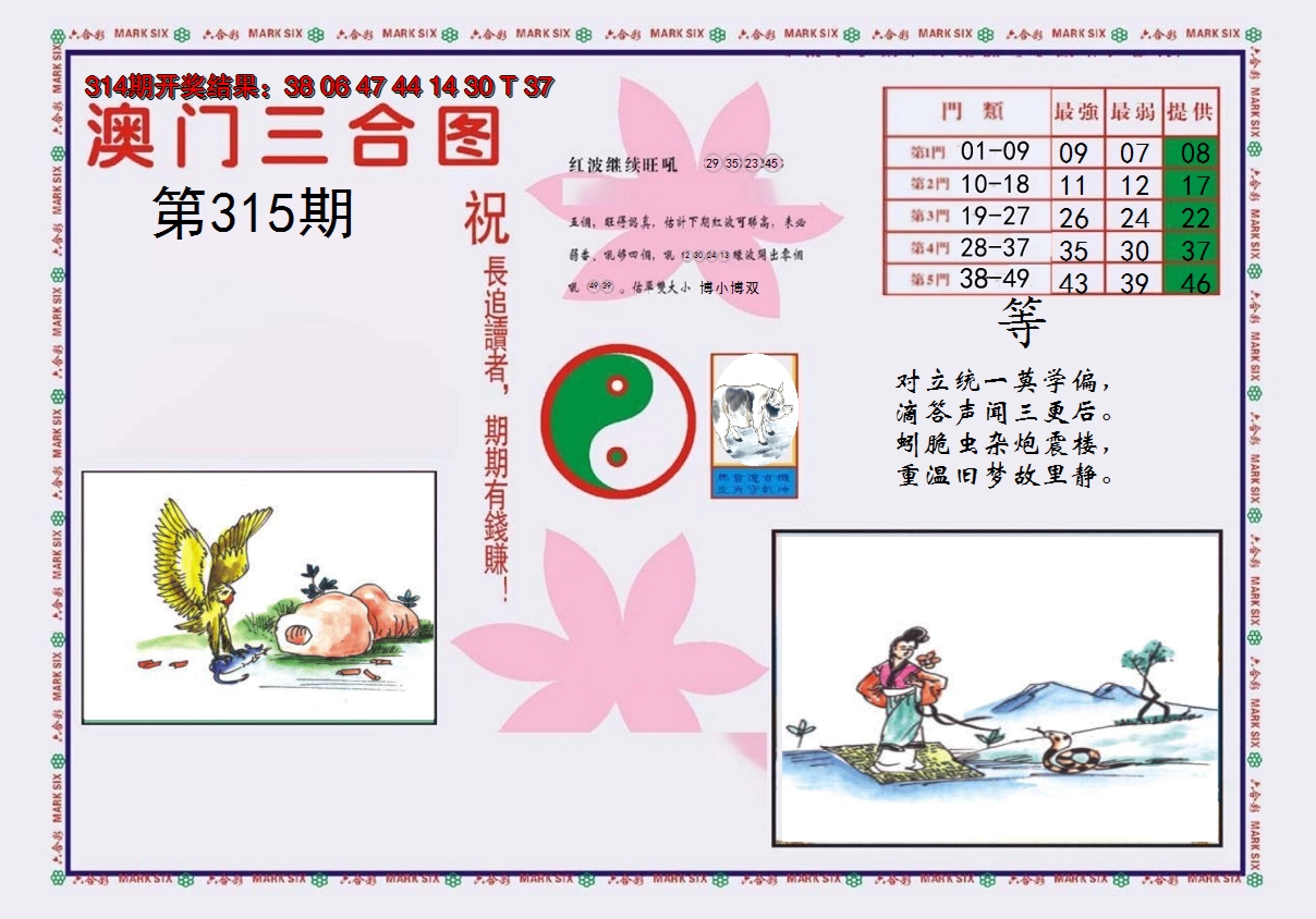 2024315期4-澳门三合