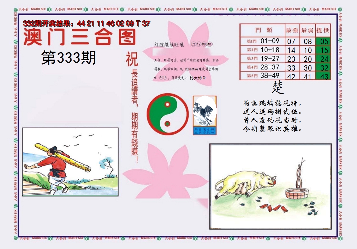 2024333期4-澳门三合