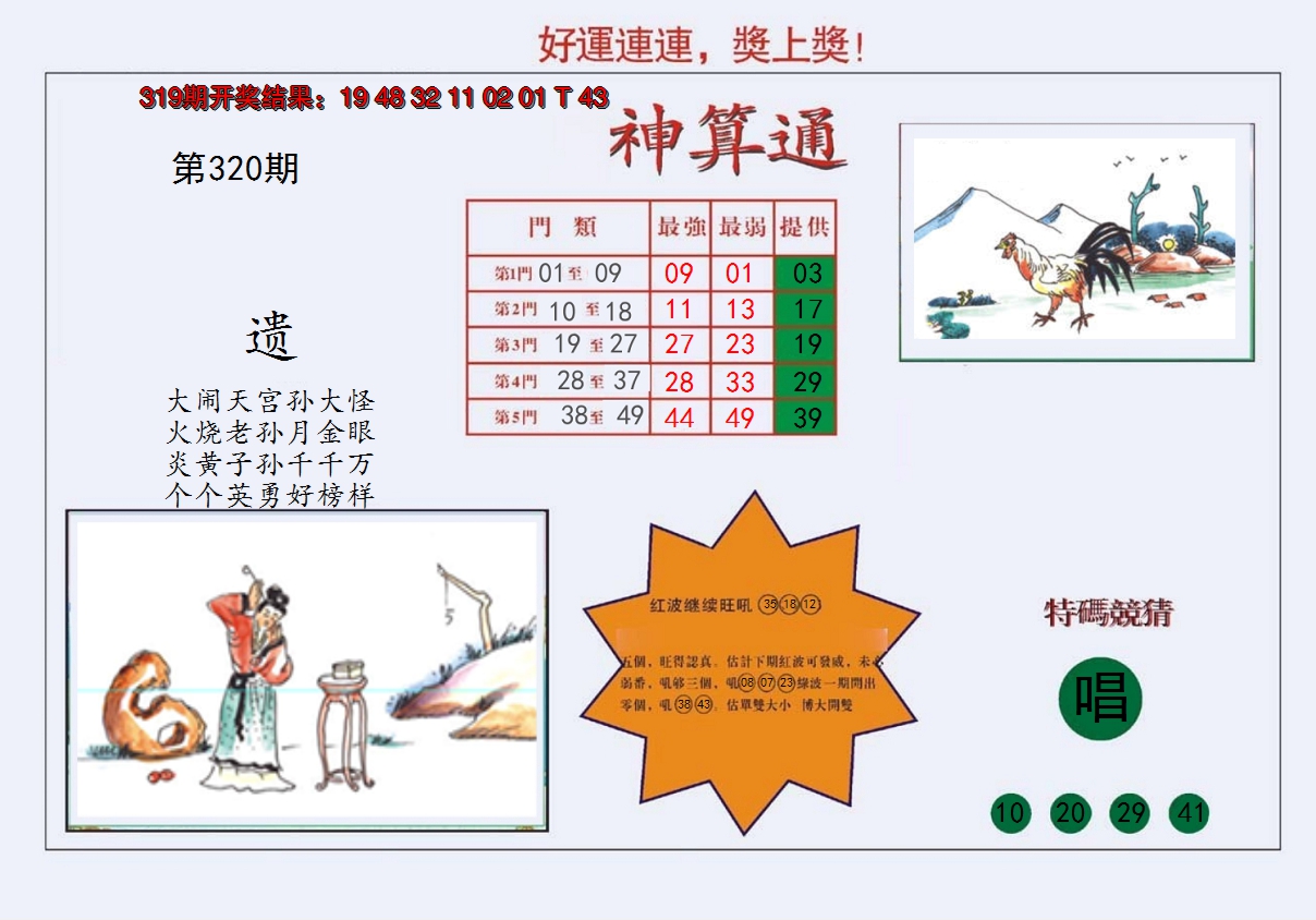 2024320期4-台湾神算