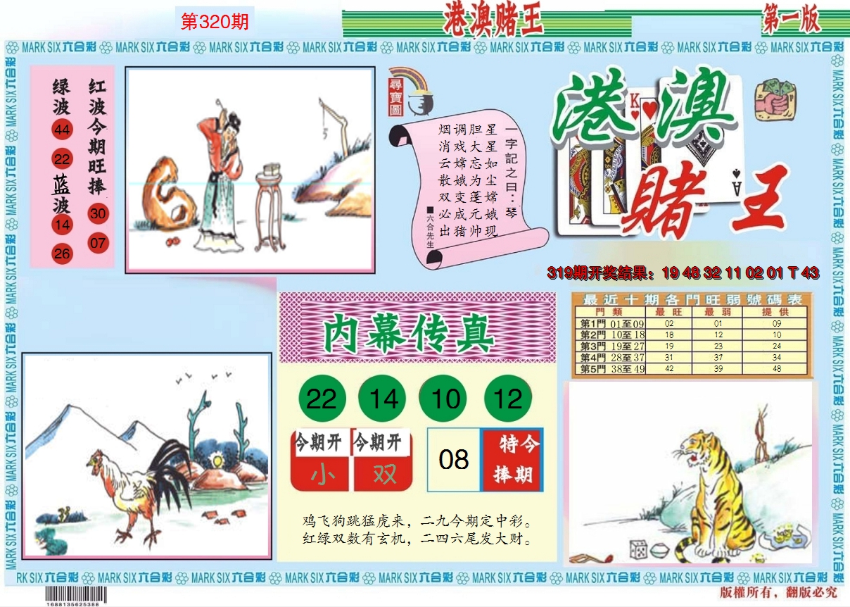 2024320期港澳赌王A