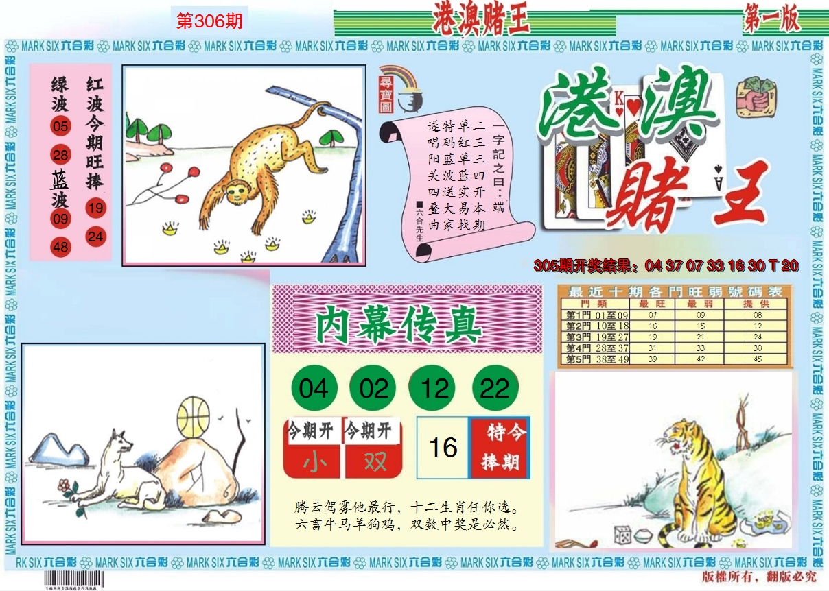 2024306期港澳赌王A