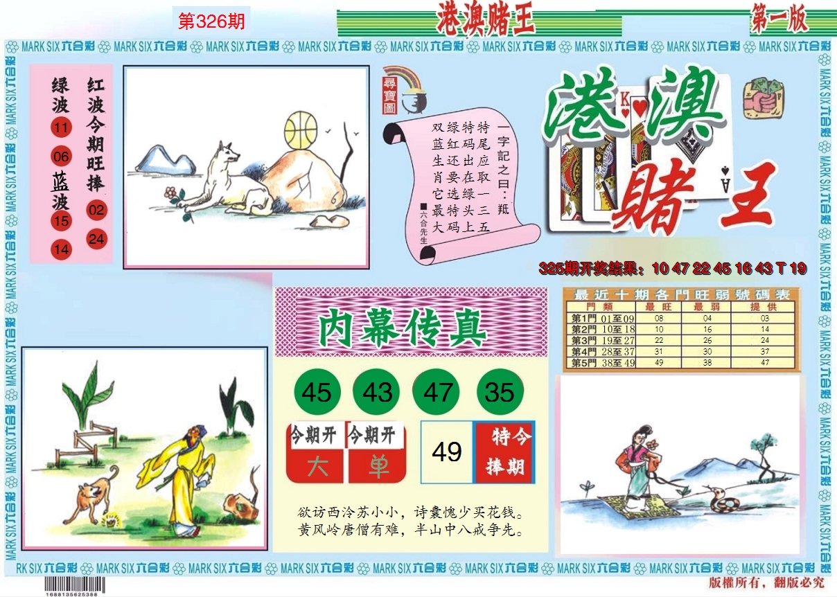 2024326期港澳赌王A