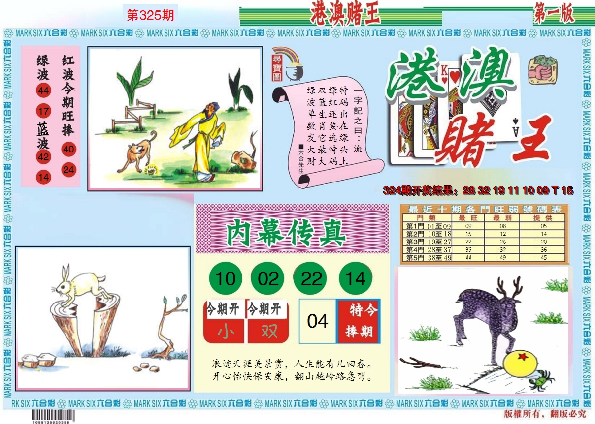 2024325期港澳赌王A