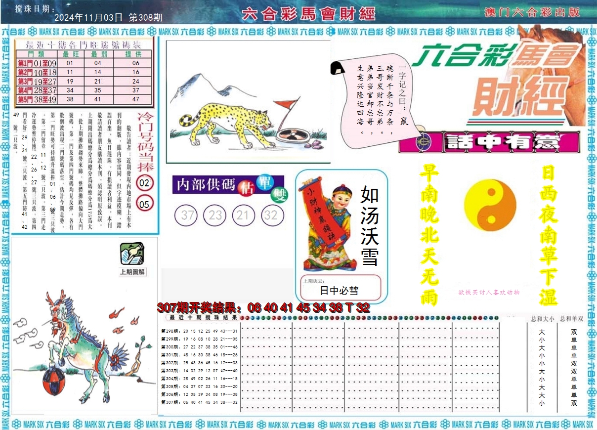2024308期马会财经A