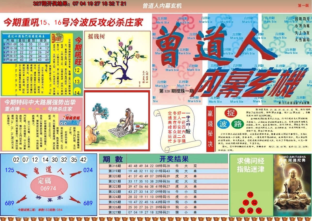 2024328期曾道人内幕A