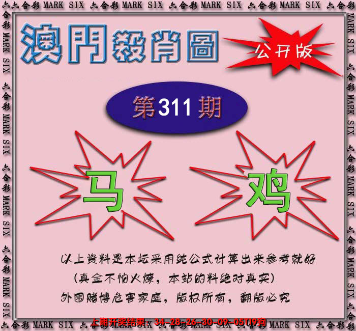 2024311期赛马会杀肖图