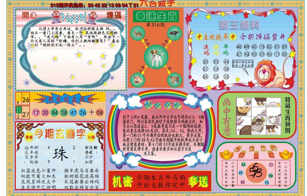 2024316期新六合杀手B
