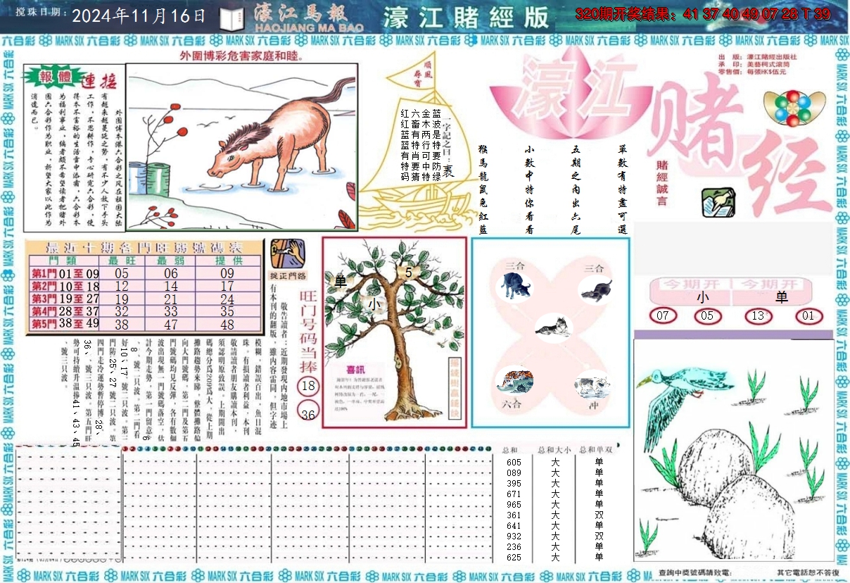 2024321期濠江赌经A