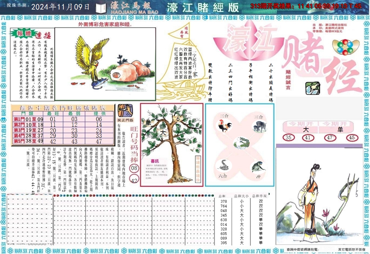 2024314期濠江赌经A