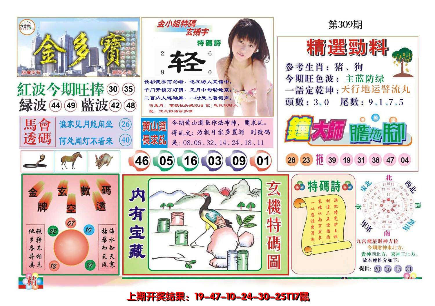 2024309期金多宝