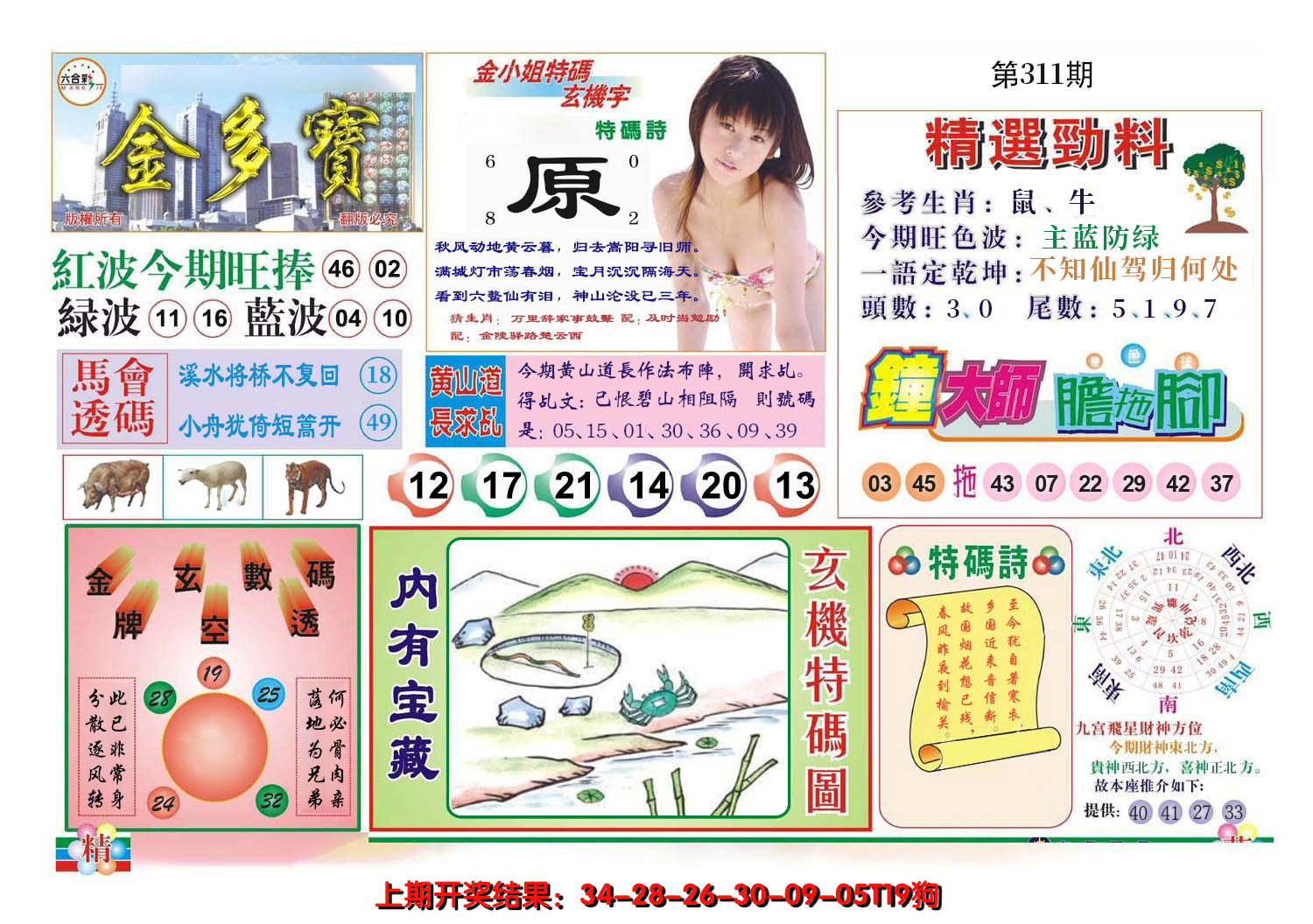2024311期金多宝