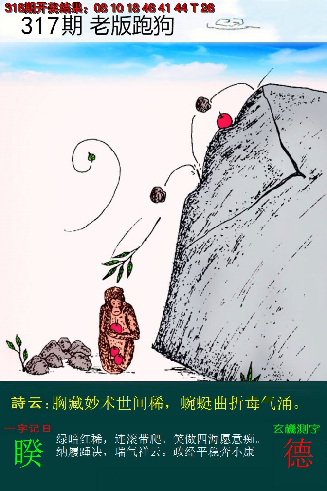 2024317期老版跑狗