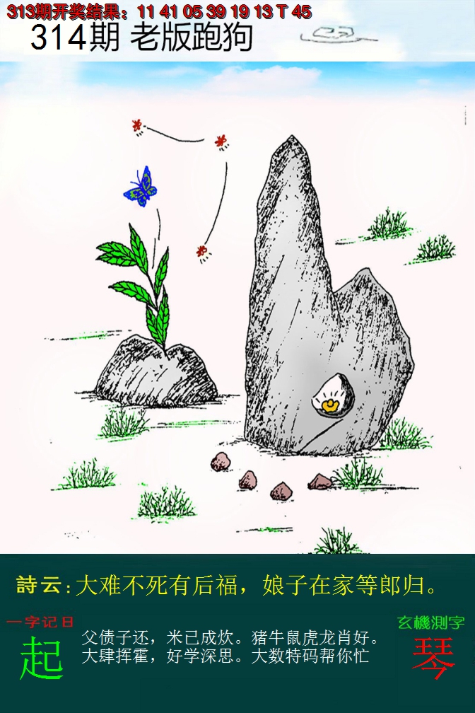 2024314期老版跑狗