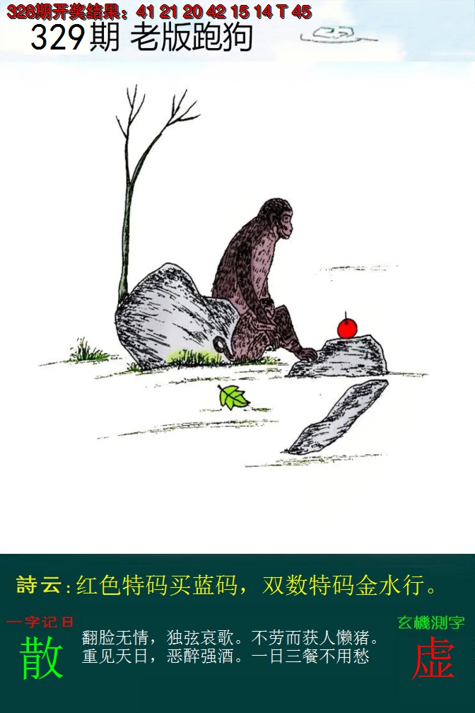 2024329期老版跑狗