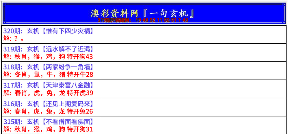 2024320期澳门一句玄机